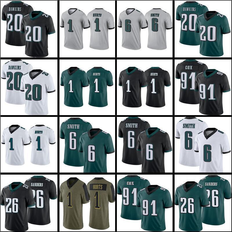 

Football Jersey Philadelphia''Eagles''nfl''Jalen Hurts 1 91 Fletcher Cox, As