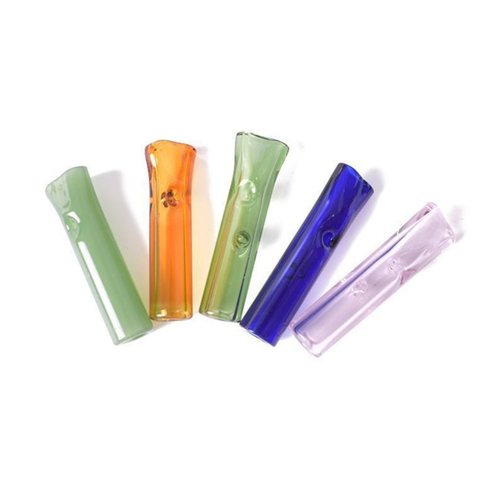 

Straight Tube Glass Oil Burner Smoking Pipes with box 1.6 inch Hand Pipe Glass Pipes Dab Rig