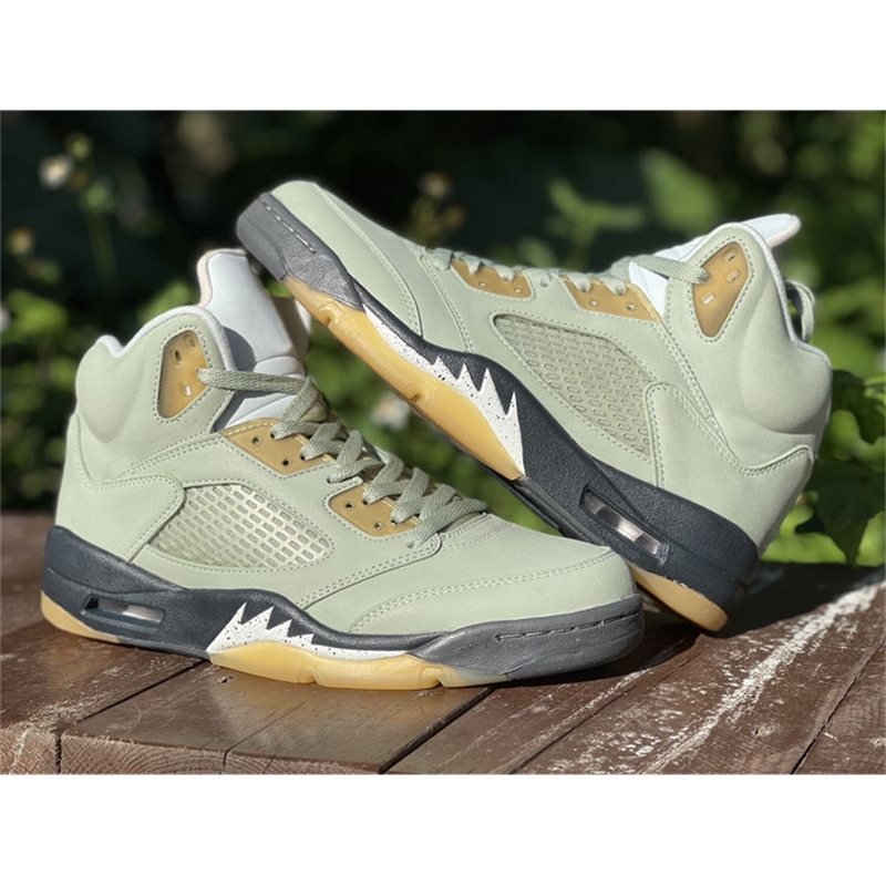 

Golf shoe Best Release Authentic 5 Jade Horizon Basketball Shoes Jade Horizon Light Silver Anthracite Pink Glaze Retro Men Sports Shoes With Box 40-47, Customize