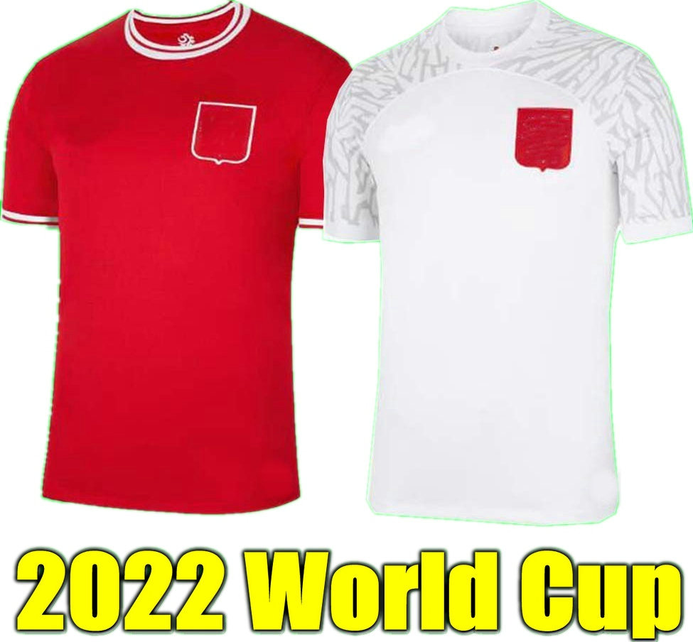 

LEWANDOWSKI 2022 Men Soccer Jersey PolandS CUP Home away WORLD 2022 2023 red white GROSICKI #11 PISZCZEK MILIK Jerseys football Men Shirts uniforms, 2022 away adult