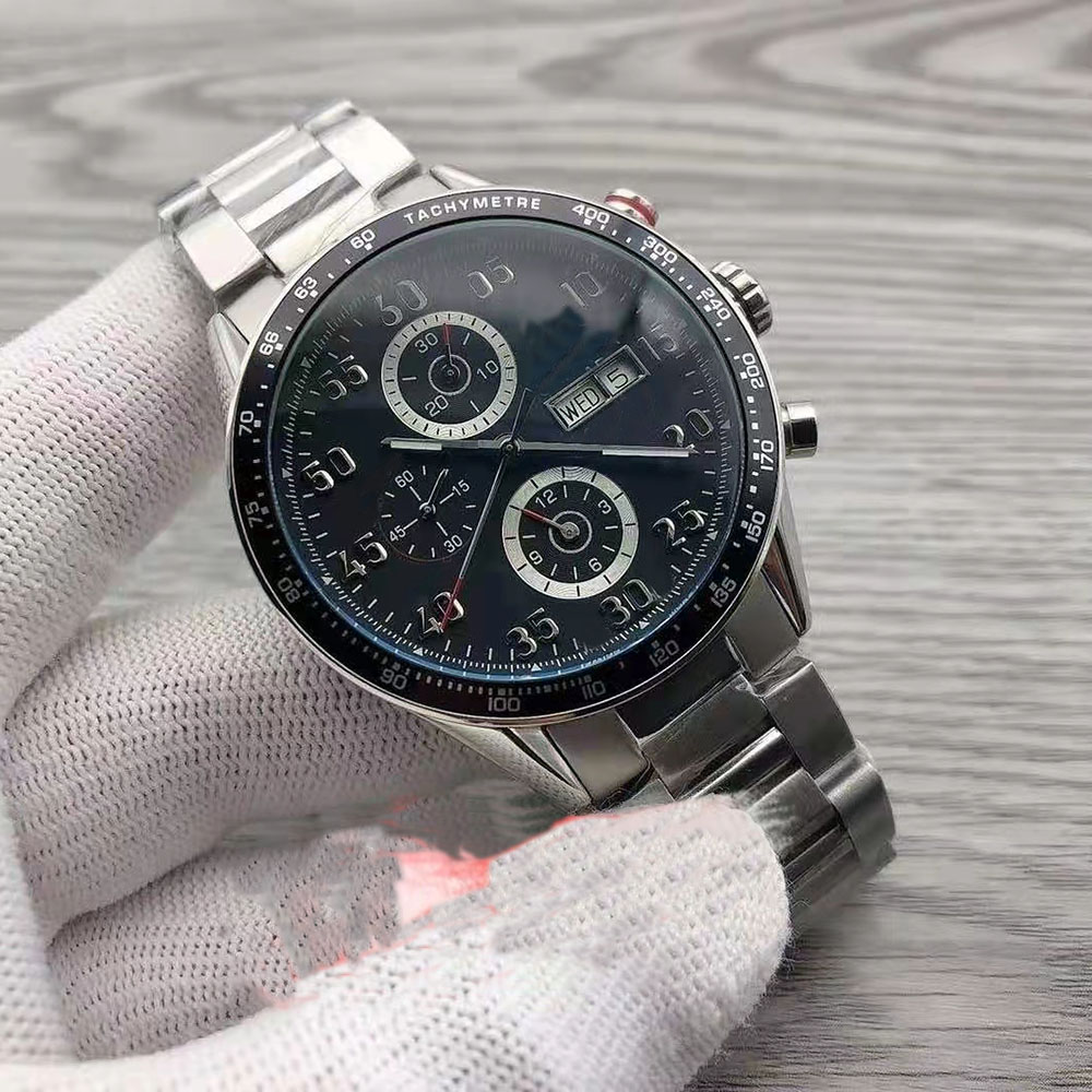 

Mens Quartz Watch Fashion Business Watches Stainless Steel Strap Life Waterproof Design WristWatch Gift for Men, Color 9