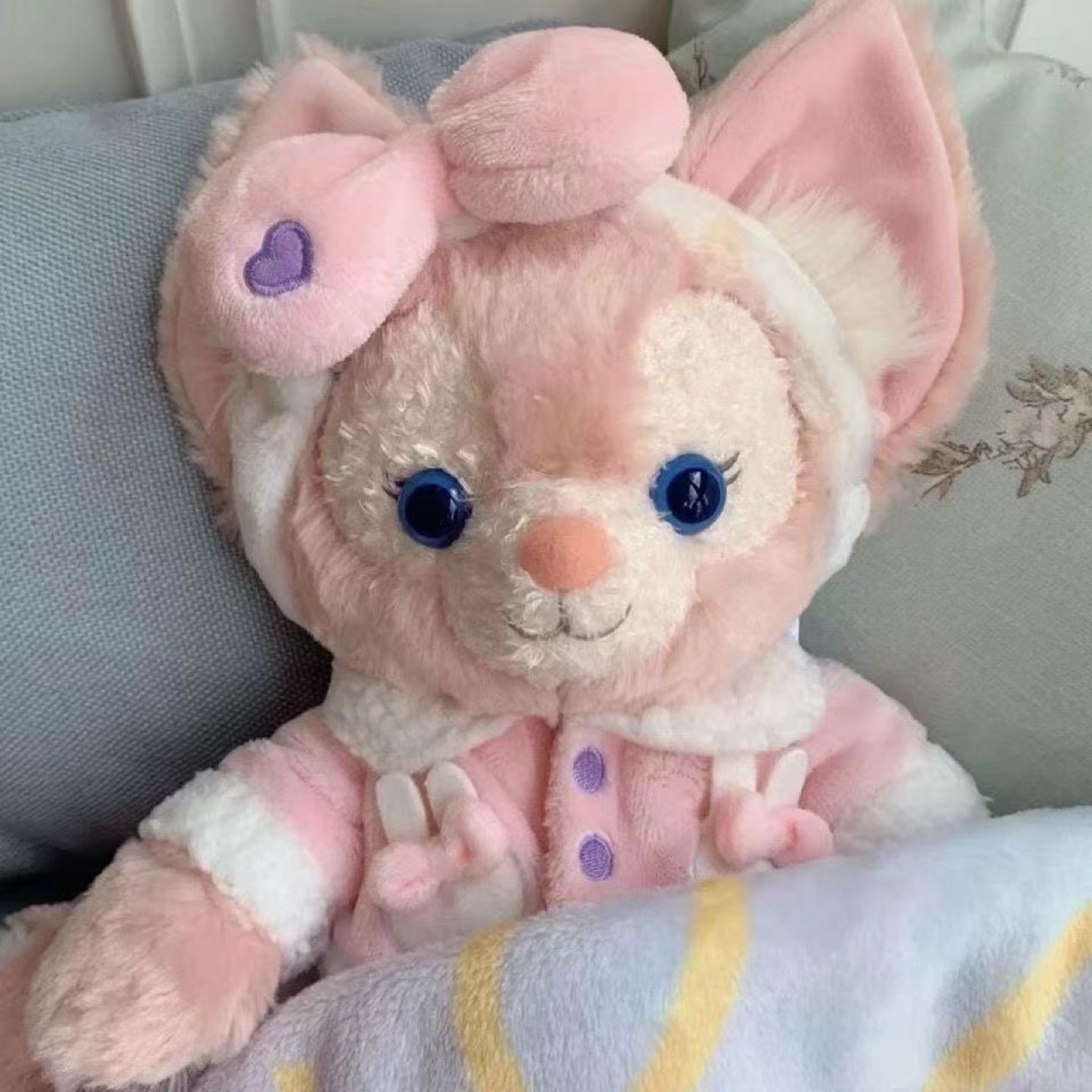 

Disney TV Plush toy series pajamas doll little fox doll decoration room Christmas gift, Multicolor