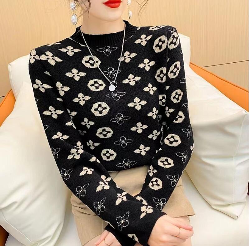 

Women's Sweaters Designer Luxury dunks O-neck Pullovers Slim Shirt Casual Basic Pull Femme Fashion Punk Sport Coat, 05