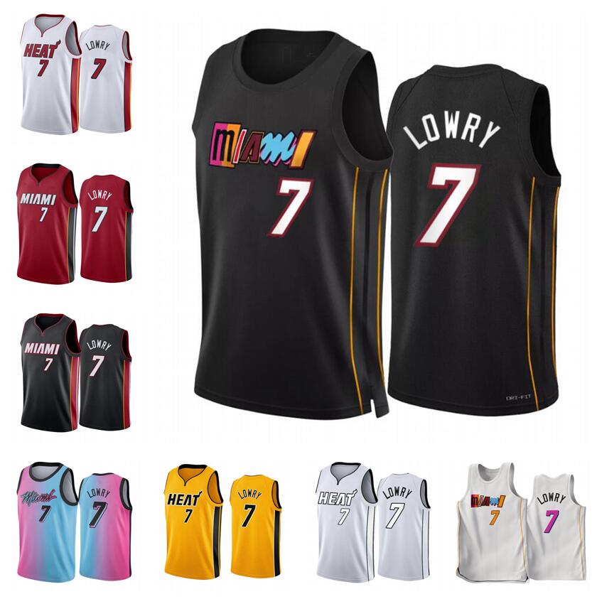 

Basketball Jerseys Kyle Lowry 2022-23 season white black city Men Women Youth jersey, With logo