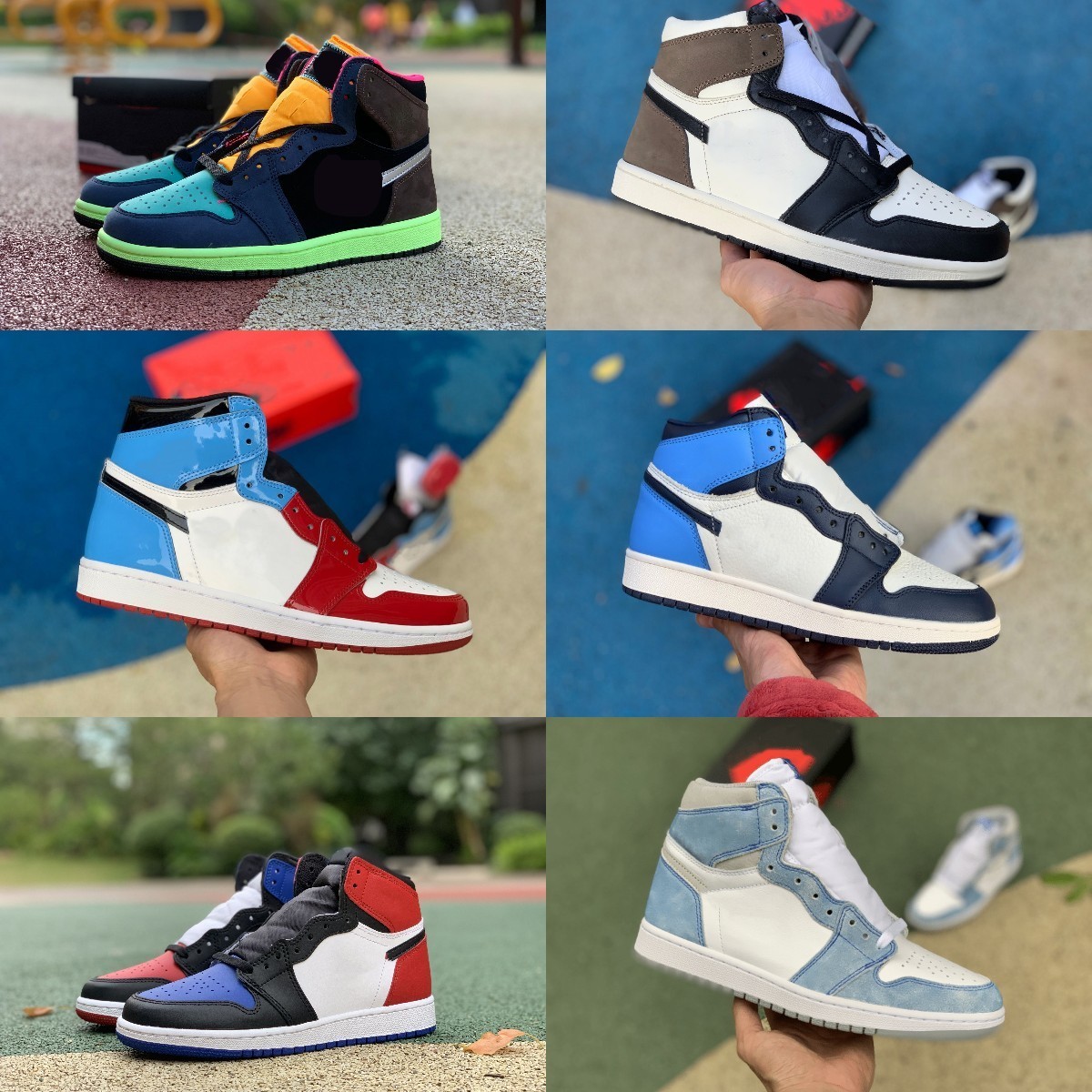 

Jumpman 1 1s High Sports Basketball Shoes Men Women UNIVERSITY BLUE Pine Green Candy Turbo Green UNCO Bsidian Bio Hack Fearless DARK MOCHA TWIST Trainers Sneakers, Please contact us