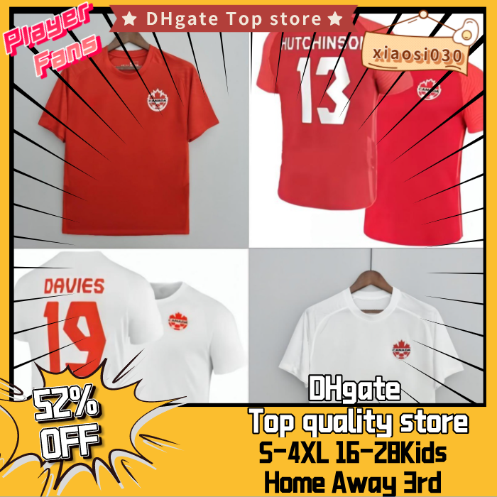 

2022 Canada soccer jersey DAVIES DAVID Osorio MEN WOMAN 22 23 national team EUSTAQUIO HUTCHINSON CAVALLINI LARIN HOILETT football shirt BUCHANAN Jerseys T-shirts, 22 23 home