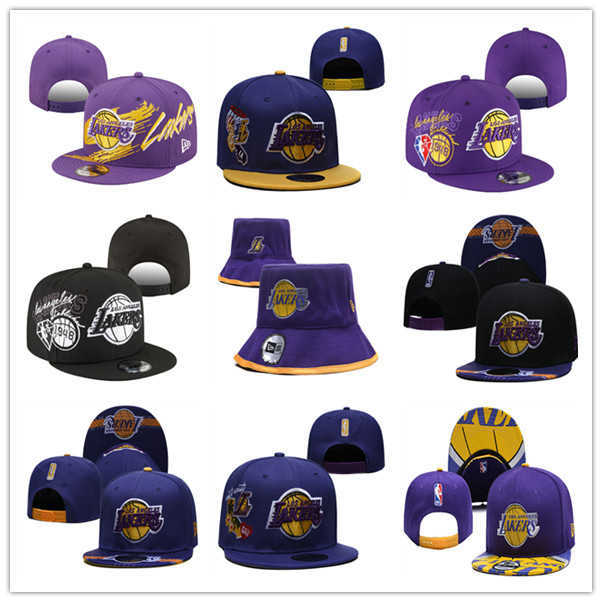 

Mens hat Los Angeles''Lakers''hat Yellow purple navy Green blue black white red Basketball Snapbacks, Colour