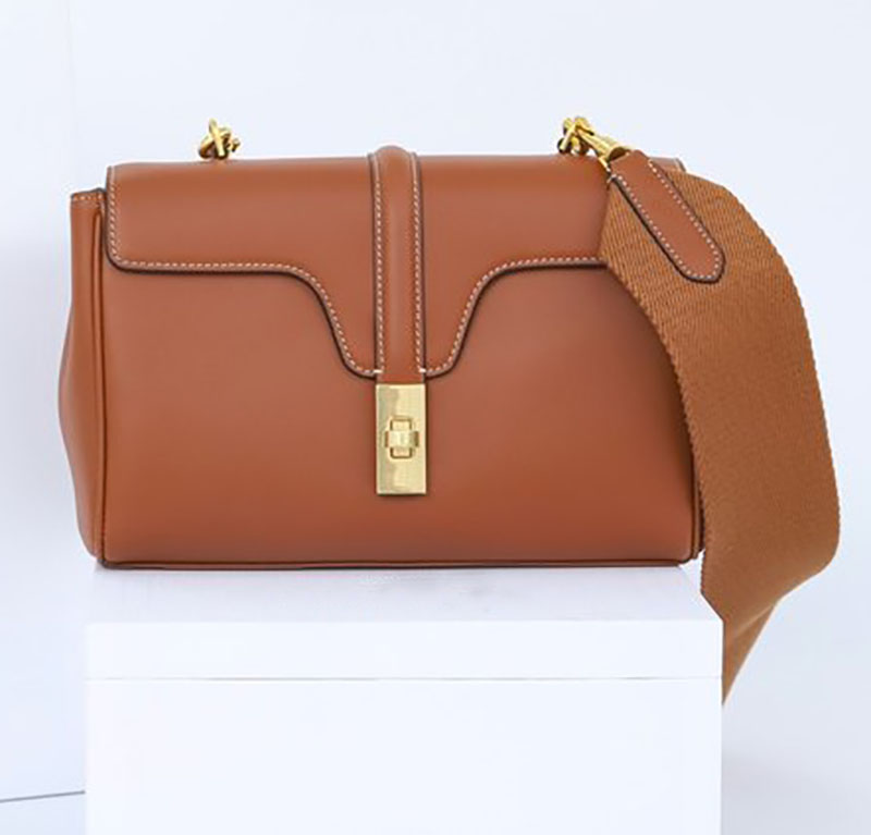 

teen soft 16 mini bag satinated gold finishing hand shoulder crossbody large capacity handbag beige tan brown black Luxury Designer Genuine leather purse, Customize