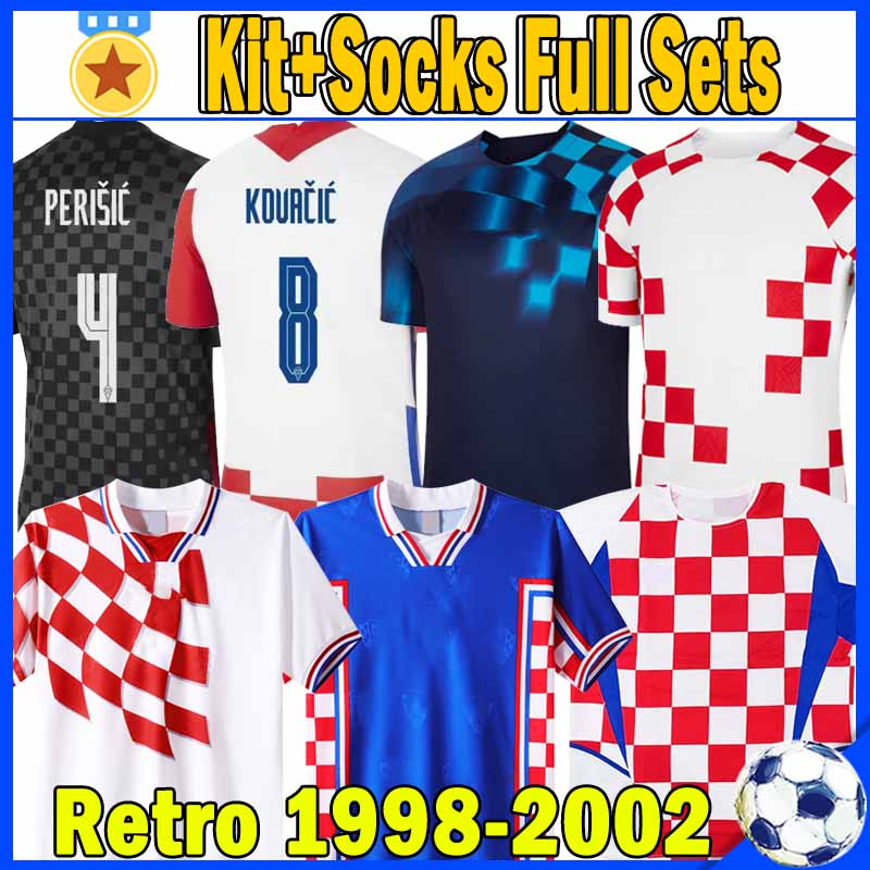

2022 CroatiaS national team MANDZUKIC soccer jerseys BREKALO MODRIC PERISIC KALINIC football shirt 22 23 RAKITIC CrO KOVACIC aTiA jersey Men kids kit player uniform, Keluodiya 2022 home