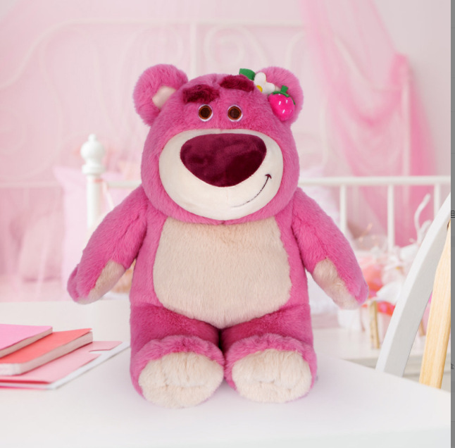 

Disney plush toy genuine authorized bear new soft cute aromatherapy doll sleeping pillow birthday gift, Multicolor