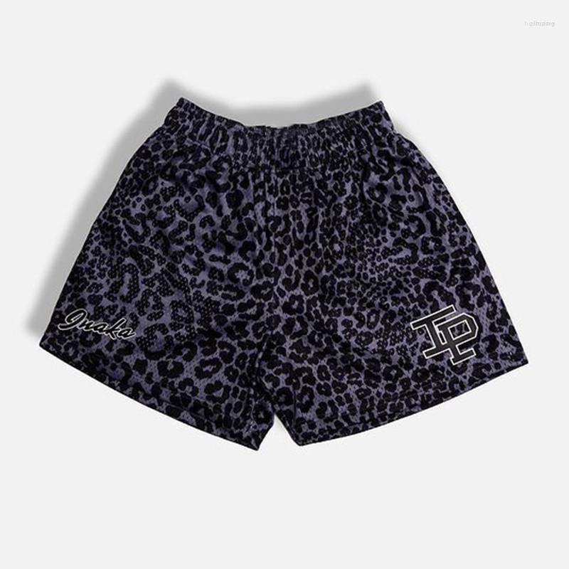 

Men's Shorts Men's Tracksuits Inaka Power Men Women Classic Leopard Gym Basketball Workout Breathable Mesh Running Fitness Sports, 36-7