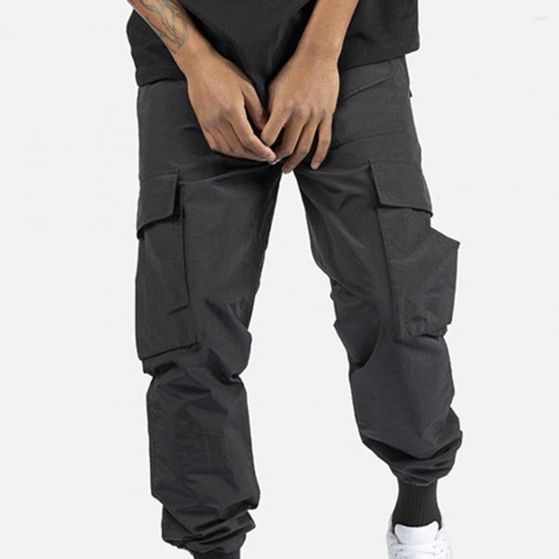 

Men's Pants Summer Joggers Cargo Clothes Deep Crotch Trendy Casual Trousers, Army green