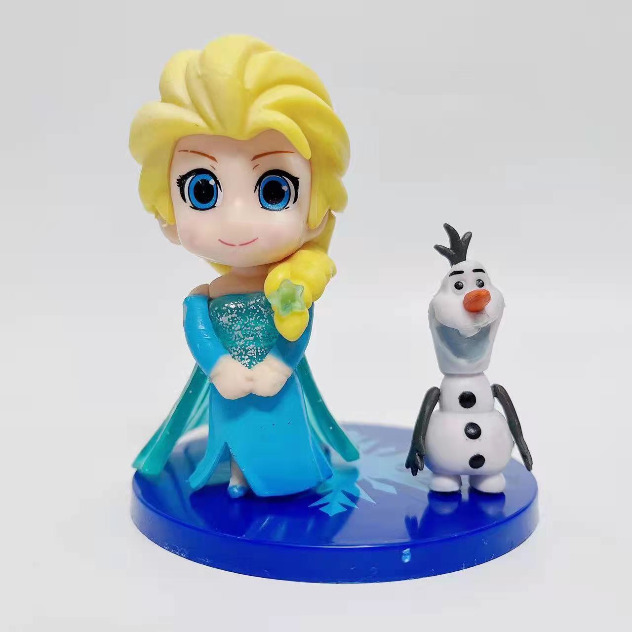 

Disney Genuine Authorized Dolls & Accessories Frozen Queen Model Classic Re-engraved Cute Beautiful Family Ornament