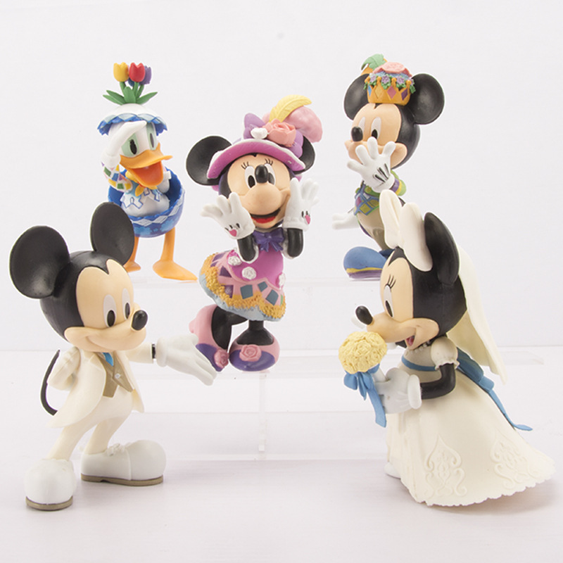 

Disney Genuine Authorized Dolls & Accessories Wedding Dress Classic Character Re-engraving Childhood Memories Gift Gift Cake Decoration Holiday Surprise