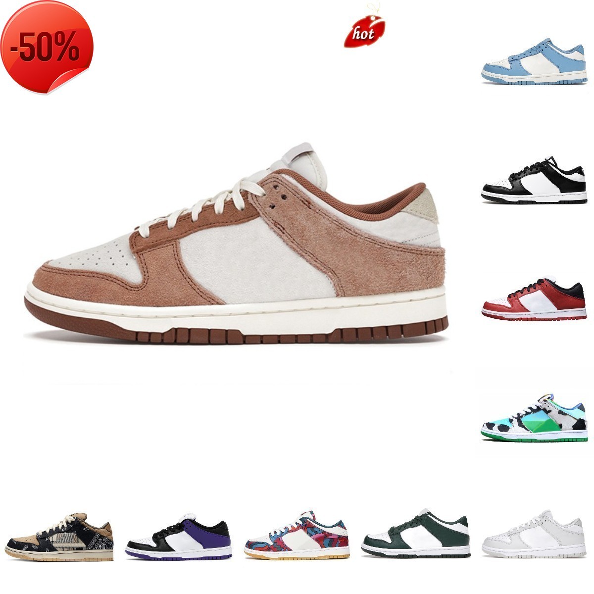 

High Quality Sail Running Sports Shoes Mens Women Club 58 Gulf Black White UNC Photon Dust TS Team Green Sean Cliver Parra Laser Blue, Y0014