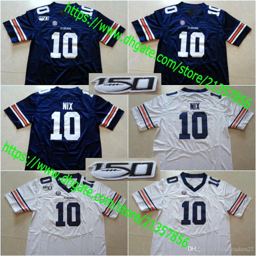 

Custom #10 Bo Nix Auburn #24 Daniel Thomas #9 Kam Martin #8 Jarrett Stidham #2 Cameron Newton #34 Bo Jackson College Jerseys 2081, White