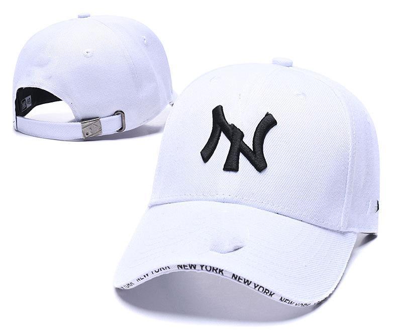 

2022 unisex fashion cotton baseball cap snapback hat for men women sun hat bone gorras ny embroidery spring wholesale H5