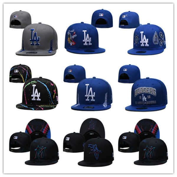 

Men Los hat Miami Baseball hat Snapback Angeles Dodgers Marlins, Colour