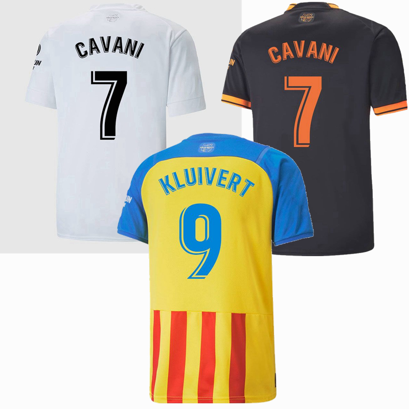 

2022 2023 valencia Valencias Soccer Jerseys CAVANI MORIBA LINO S.CASTILLEJO CASTILLEJO G.GAYA KLUIVERT home away 3rd 22 23 football men and kids shirt 4XL, Home kids sets