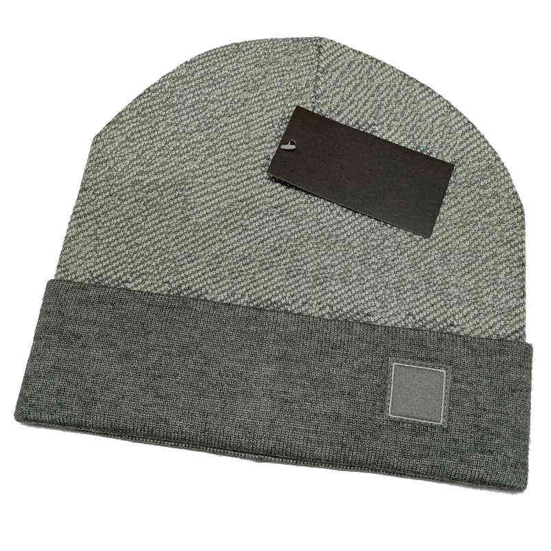 

Beanie/Skull Caps Fashion designer men winter beanie high quality unisex knitted cotton warm hat classical sports skull caps ladies casual outdoor stripe cap, Type1-black