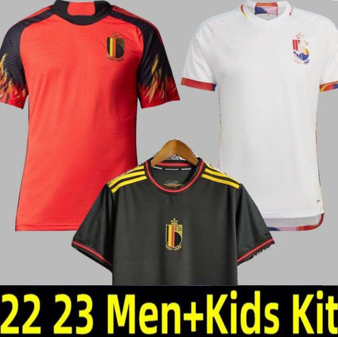 

2022 Belgium Soccer Jersey hazard World Cup National Team COURTOIS LUKAKU TIELEMANS 23 Michy Batshuayi 7 Kevin De Bruyne KOMPANY ALDERWEIRELD Football Shirt Kits, Bilishi 22-23 home women