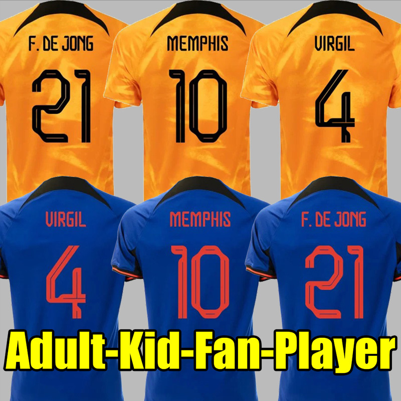 2022 2023 Netherlan ds soccer jersey national team Holland world cup new 22 23 football shirt men kids kit maillot camiseta camisa de