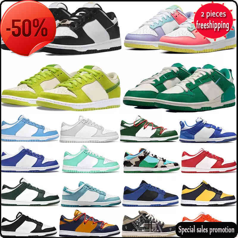 

Running Shoes Original Running Mens Womens Lows Sneakers Outdoor Sports Shoes Designer Panda Valentine Day Black Dusty Olive Unc Cactus Jack