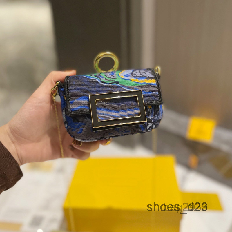 

Women Lipstick Wallets Bag Coin Purse Chain Mini Handbags Flip Small Pocket Canvas Gold Metal Lovely Hand BagsMulti Pochette