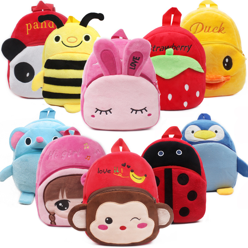 

Jessie kicks Fashion Kids Backpack 3D Cartoon Print Plush Children School Bags Support QC Pics Before Shipment, Packback