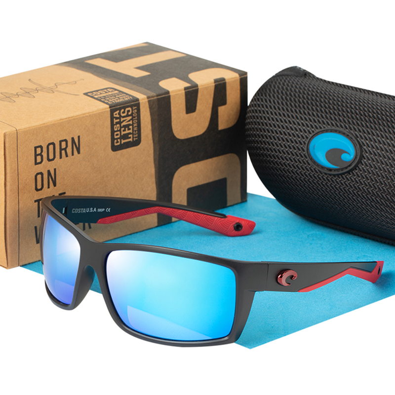 

Men's Sports Cycling Costa Reefton Polaried Sunglasses eyeglasses Classic Brand Design Windproof Goggle Sun Glasses UV400 Sports Sunglass For Men