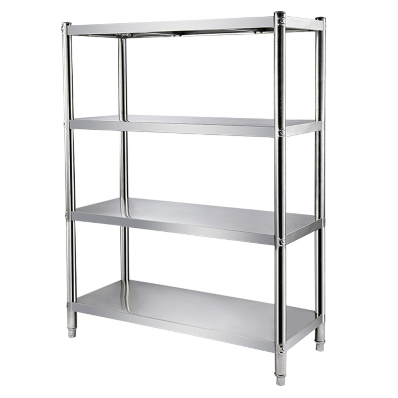 

Stainless Steel Cabinet Shelves Shelving Unit Heavy-Duty Shelf Suitable for Kitchen Commercial Restaurant Garage Storage