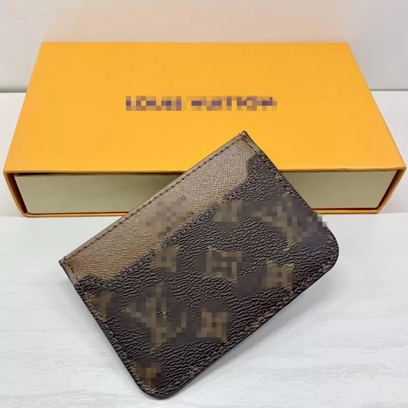 

Classic Men Women Coin Purse Mini Wallet Small Top Quality Credit Card Holder Bank Cardholder l Handbags YSLity louiseity LVs Viutonity, No box