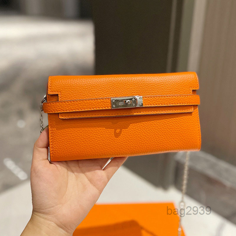 

Wallets Wallets Long Designer Women Fashion Temperament Proce Wallets First Layer Cowhide Leather Card Holders Leisure Lock Cluth Wallet Ha