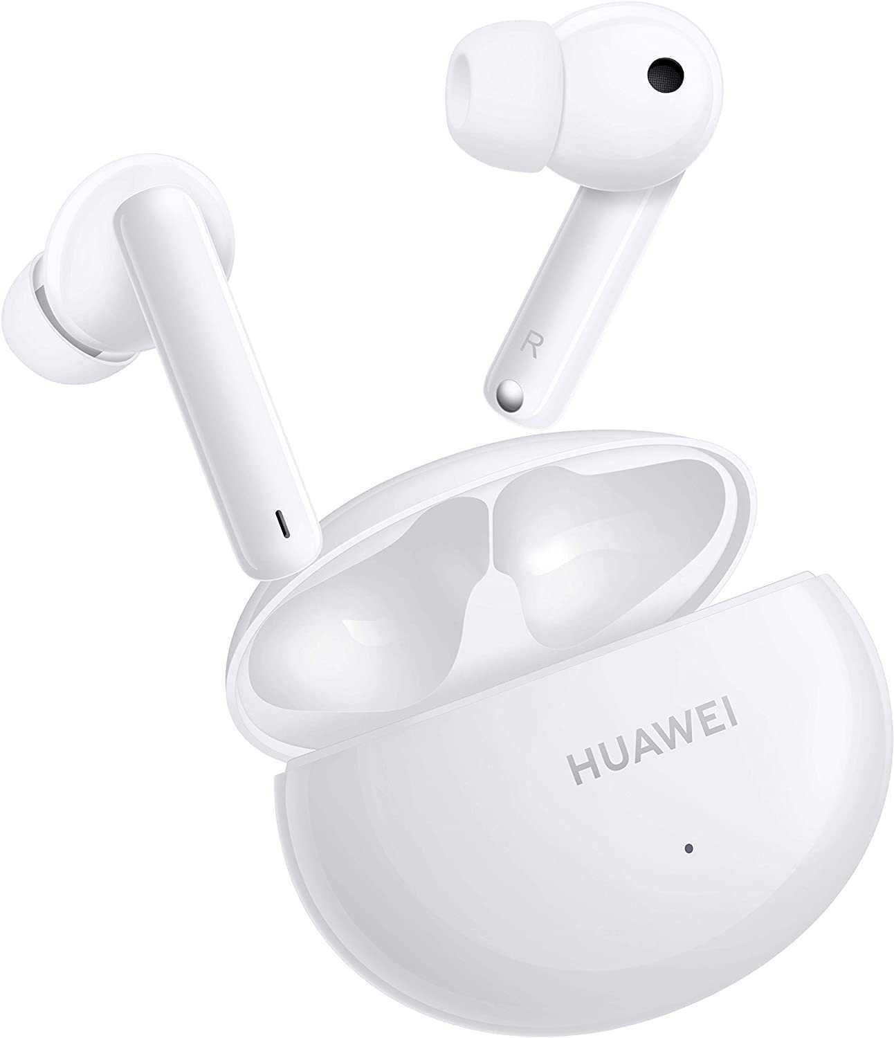 

HUAWEI FreeBuds 4i Wireless In-Ear Bluetooth Headphones with Active Noise Cancelling Fast Charging Long Battery Life Ceramic White