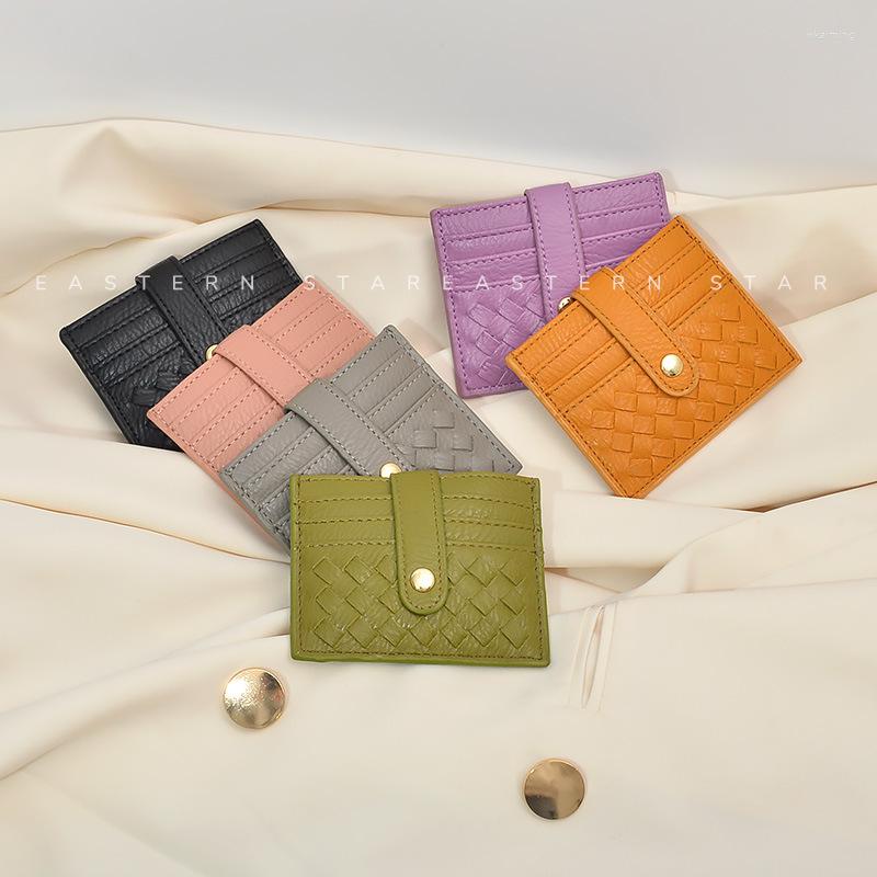 

Wallets -selling Ladies Short Wallet Exquisite Compact Ultra-thin Card Holder Multi-function Student Coin, Green
