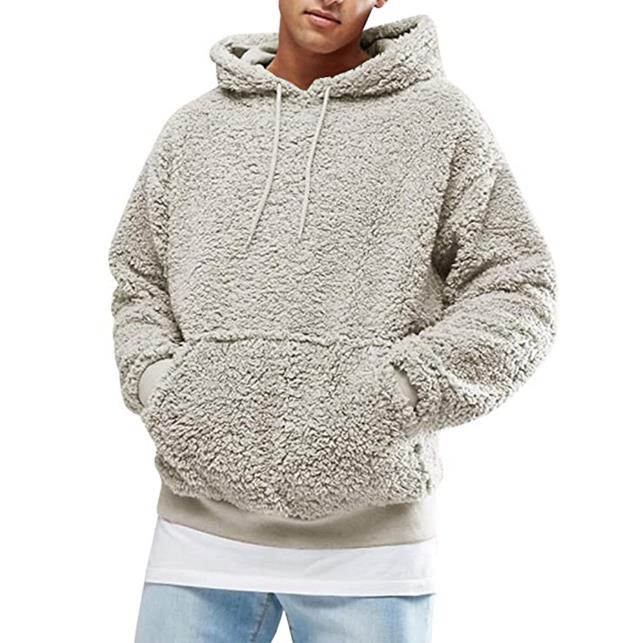 

Mens Hoodies Sweatshirts Fashion Loose Stand-up Zipper Collar Fleece Long Sleeve Printed Casual Top Sweater Autumn Winter, Gray