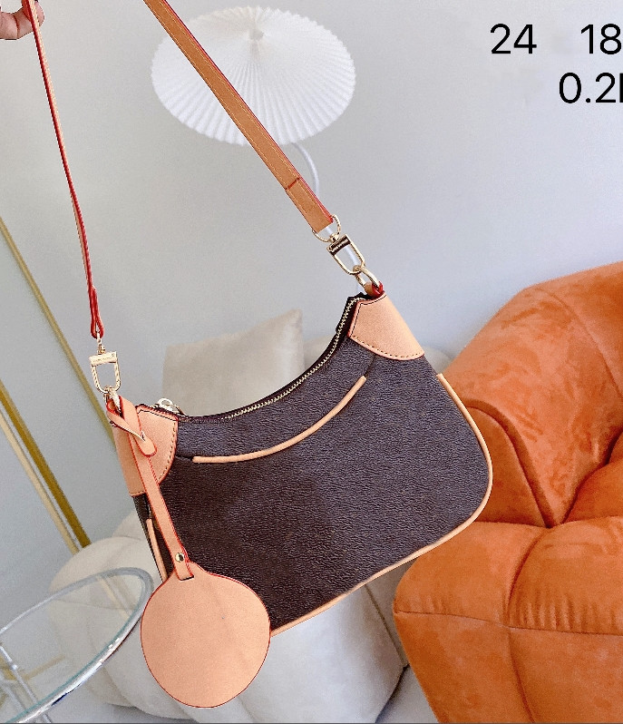 

Luxury Designers Dumpling Bags Totes Bag Women Handbags Single Shoulder Bags ladies Fashion handbag with box, Brown