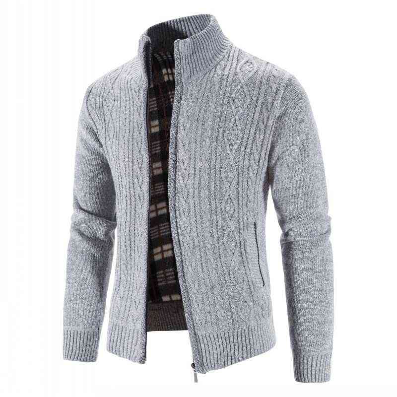 

Men's Sweaters Men Winter Jackets Vests Casual Sweater Coats Warm Sweaters Male StandUp Collar Slim Fit Sweaters Jackets Winter Clothing 3XL J220915, 6629 brown