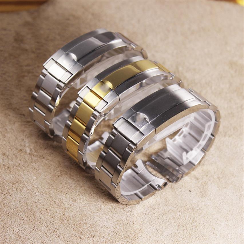 

20mm stainless steel watchband for rolex submariner strap wristband221v