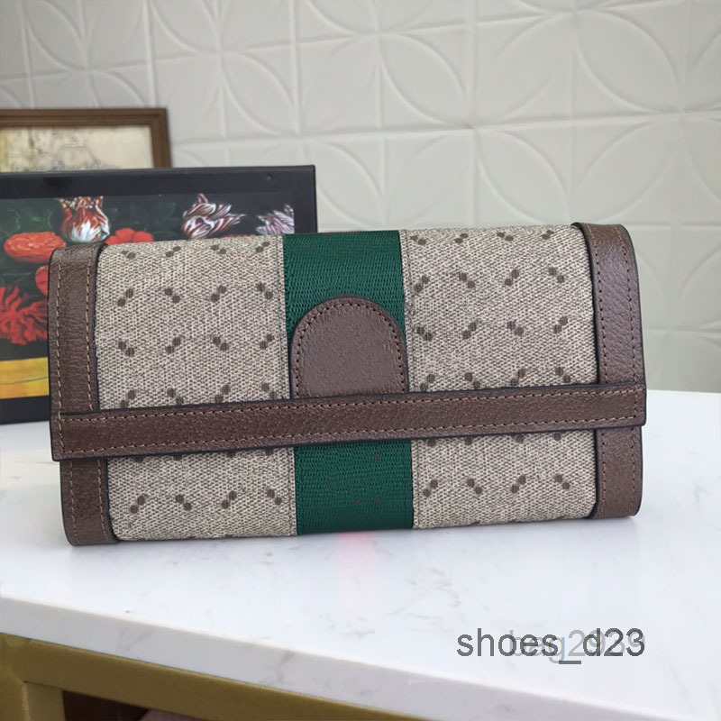 

Long Wallets Wallet High Quality Hand Purse Genuine Leather Zipper Closure Banknote Clip Fashion Letters Classic Zipper Wallets Women Purse