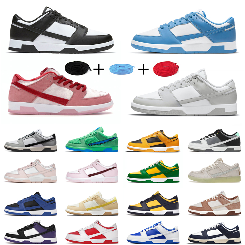 

Running shoes low men women sneakers GAI White Black UNC Photon Dust Green Apple Sail Grey Fog Syracuse Michigan strange love Kentucky panda pink, 7 kentucky 36-47