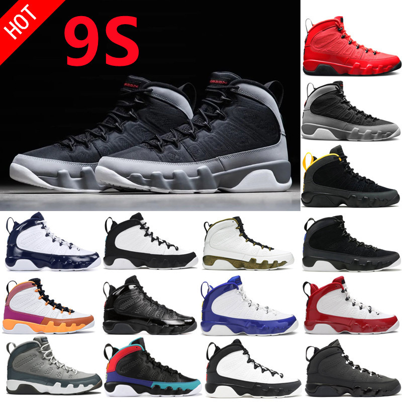 

Golf shoe 9 IX 9S Men Women Basketball Shoes Bred University Gold Gym Red UNC Particle Grey Racer Blue Statue Anthracite Chile Red Sport
