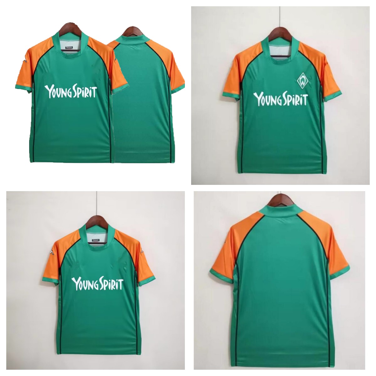 

RETRO 03 04 Werder Bremen SOCCER JERSEY 2003 2004 Bode Klose Ivan Klasnic Frings Borowski Schaaf Pizarro FOOTBALL SHIRTS, Black