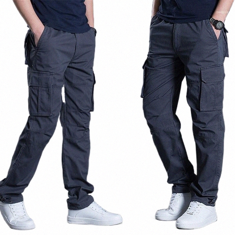 men's Pants 2021 Fleece Winter Warm Men Thick Double Layer Army Camouflage Tactical Cotton Trousers For Brand Clothing1 64cJ#