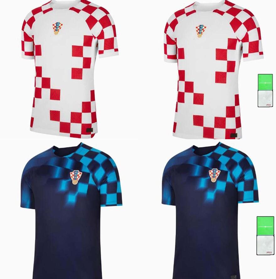 

2021 2022 Thailand Croacia World Cup Soccer Jerseys Croatie Croazia MODRIC PERISIC RAKITIC MANDZUKIC KOVACIC Republika Hrvatska Football Shirt set Men Kids kit, Away+patch