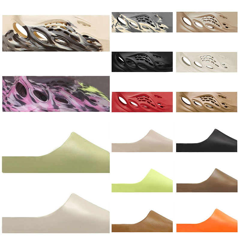 

With Box Slides Slipper Mens Womens Sandals Designer Sliders Slippers Toddlers Cream Clay Moon Ochre Mineral Blue Black Bone Pantoufle Sneakers Trainers Size 36-47, 36-47 ochre