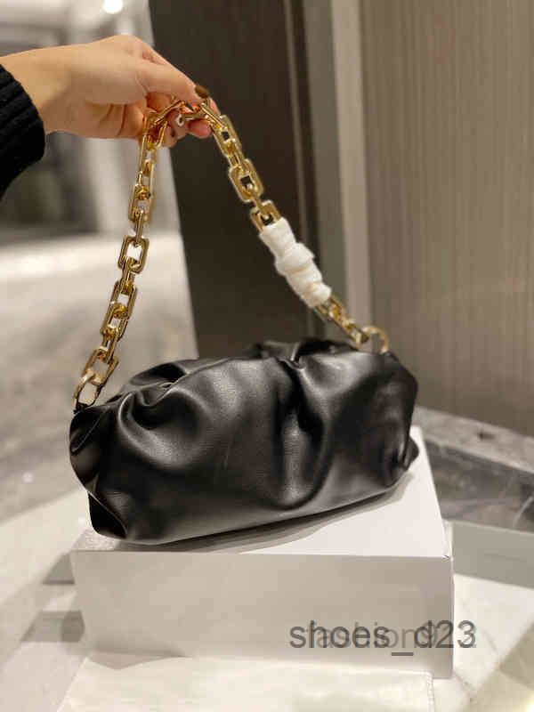 

Bags Thick Evening Chain Shoulder Bags Women Fashion Cloud Handbag Soft Leather Designer Brand Crossbody Female Purses 220314Multi Pochette