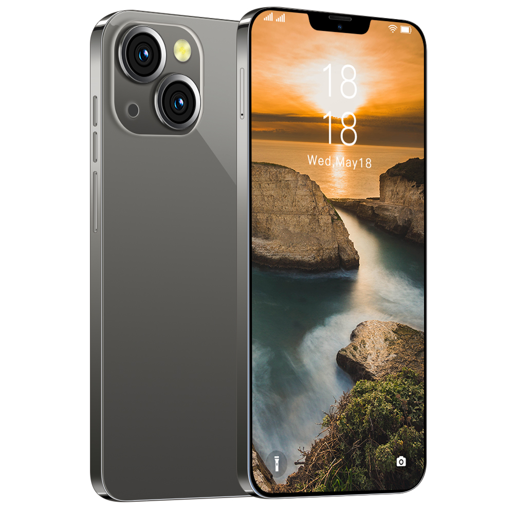 

i13 pro max cell phones smartphone goophones Show 4G 5G network 8GB RAM 256GB ROM 10 core 6800MA Camera 48MP 108MP android WIFI mobile phone Dual SIM Dual Standby, Gold