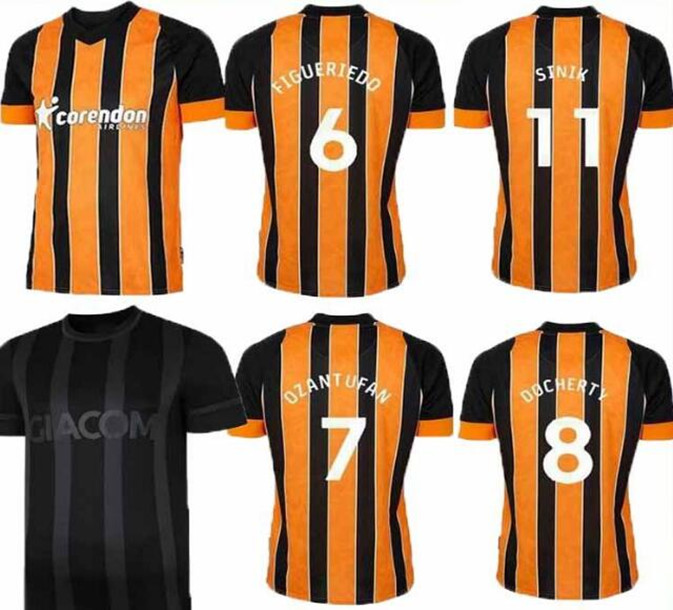 

2022 2023 Hull City Soccer Jerseys 22 23 The tigers Amber WILKS HONEYMAN M.SMITH BERNARD EAVES SCOTT RAXTER GREAVES LEWIS-POTTER EMMANUEL CANNON Football Shirts MEN, 22/23 away