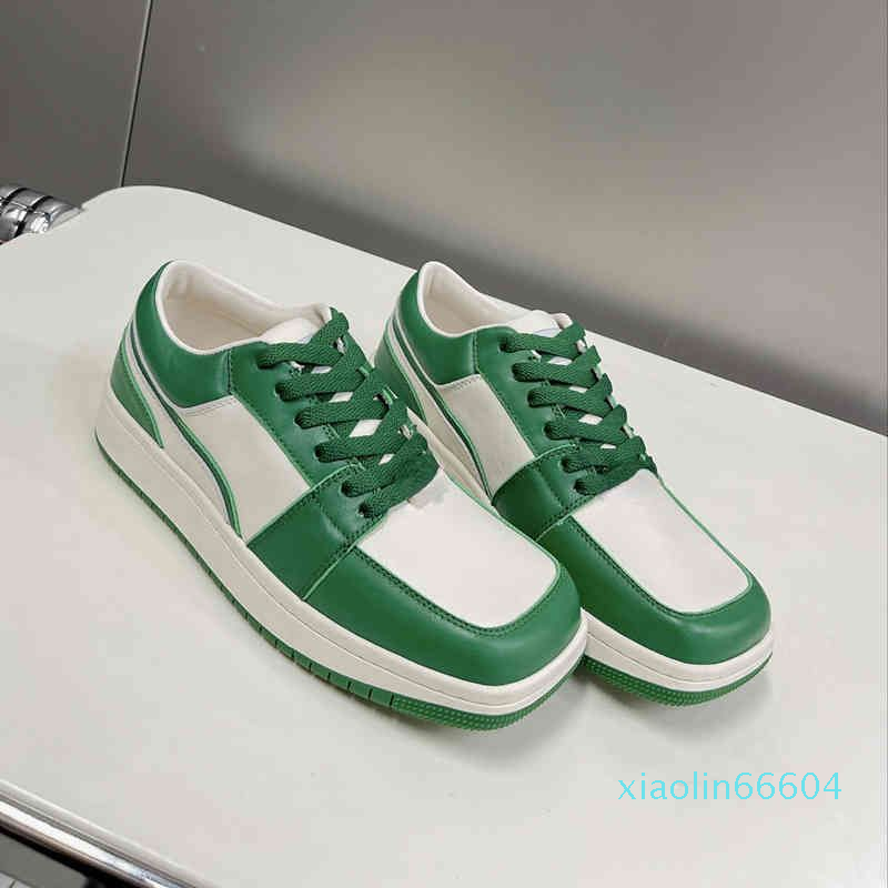 

Casual Shoes color matching low Top Sneakers high top sports and leisure square sneakers, Red